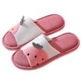thumbnail image 3 of asddcavvf Chaussons Mignons pour Toutes Saisons Antidérapants en Coton Coloré, 3 of 6