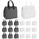 thumbnail image 1 of Bolsas Térmicas Aisladas Uxcell [20PCS] - Aislamiento Térmico para Comida - [Negro y Blanco - 9.4IN], 1 of 7