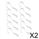 thumbnail image 1 of Soporte Acrílico Para Zapatos, Soporte Para Zapatos Para Guardarropa, Dormitorio, Centro Comercial, 2x10 Piezas, 1 of 10