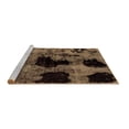 thumbnail image 2 of Ahgly Company Machine Washable Indoor Rectangle Abstract Brown Modern Area Rugs, 8' x 10', 2 of 4