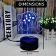 thumbnail image 4 of 3D Lamp Illusion Led Kirby Night Light 7 Colors Unique Kids Kirby Game 3D Night Light for Nursery Decor USB/Battery Operated 3D Light Kirby Lamp with, 4 of 5