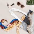 thumbnail image 5 of Canvas Bag Tote Bag Shopping Bag 16×15in Can Be Carried By Hand And Can Be Used For Daily Travel Such As Shopping And Going To Work Black White Gold Marble, 5 of 8