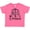 Hot Pink, variant on Inktastic Girls Big Cousin Announcement Girls Toddler T-Shirt