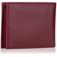 thumbnail image 2 of Cartera de piel Tommy Hilfiger para hombre plegable roja, 2 of 7