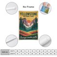 thumbnail image 2 of Inspirational Yellowstone National Park Retro Travel Motivational Wall Art Poster Decor for Gym Office Classroom Canvas Poster, 2 of 8
