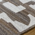 thumbnail image 4 of Hauteloom Brendy Living Room, Bedroom Area Rug - Contemporary, Geometric - Taupe, Ivory, Charcoal - 5' x 7'6", 4 of 6