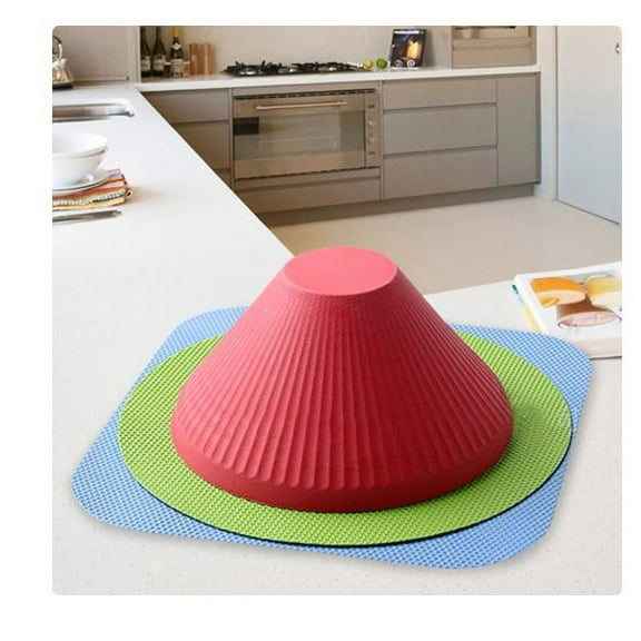 Pnellth 3Pcs Manual Rubber Anti-Skid Round Gripper Pad Bottle Cap Kitchen Jar Opener