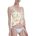 thumbnail image 3 of Disketp Turtle Crab Sea Horse Women Swimsuit Cover Up Short Chiffon Summer Beach Sarong Bikini Wrap Skirt Bathing Suit, 3 of 5