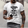 thumbnail image 4 of T-shirt Imprimé Animal Intéressant pour Hommes Col Rond Manches Courtes Style Hip-hop Décontracté Vêtements de Rue Harajuku Été, 4 of 5