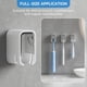 thumbnail image 3 of Portacepillos de Dientes para Baño con Diseño de una Sola Ranura. Dispensador Individual para Viajes Familiares. Gris., 3 of 5