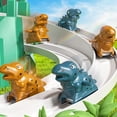 thumbnail image 3 of CEDQ Dinosaur Climbing Slide Stair Toy for Toddlers Aged 3 4 5 6 7 8 - Kids Toys Racing Track Game Set,Sliding Car Toy,Dinosaur Themed with Light and Music,Birthday Dinosaur Gifts for Boys Girls Kids, 3 of 9