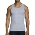 thumbnail image 3 of Fruit of the Loom Mens 4Pack Black & Grey A Shirts Tank Tops Undershirts 2XL, 3 of 4