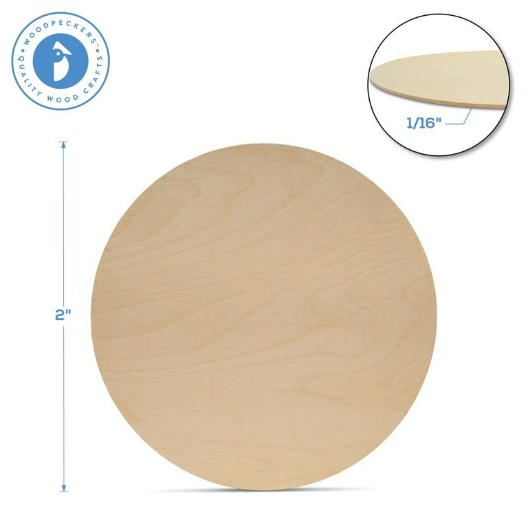 Set of 6 Wood Rounds for Crafting – Not Just Frames