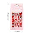 thumbnail image 4 of Nail Stickers Christmas Cute Wearable 24pc Patch for Children - and Festive for Kids 24PCS, 4 of 4