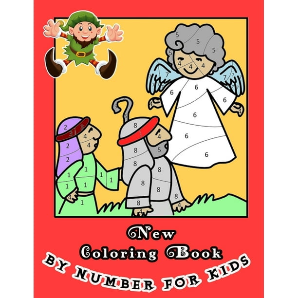 Download New Coloring Book By Number For Kids A Christian Storybook With Coloring Book For Kids And