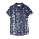 thumbnail image 4 of Mujeres Pantalones Cortos Impresos Blusas de Manga Corta Y Top Regular, Vestido de Moda de Verano Casual para Mujeres, 4 of 4