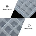 thumbnail image 3 of Miangastore Plastic Vial Box Transparent Sample Vial Case Medical Injection Vial Box (36-Slot), 3 of 8