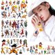 thumbnail image 2 of Anime NARUTO Dragon Ball Tattoo Stickers Kids Arm Face Glowing Temporary DIY Graffiti Kids Reward Gift Cartoon Tattoos Toys Gao Jinjia LED, 2 of 2