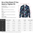 thumbnail image 5 of Fuzoiu Blue Butterfly Print Unisex Sun Protection Hoodie,UPF 50+ Light Jacket,Full Zip Sun Protection Hoodie,Long Sleeve Sun Shirts,for Outdoor Activities-X-Large, 5 of 7