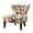 Multi, variant on Gracie Mills Kathrine Modern Armless Printed Fabric Accent Chair - GRACE-6378