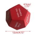 thumbnail image 2 of Kiplyki 10cm 12 Face Body Yoga Exercise Fitness Dice Pressure Ball Toy, 2 of 2