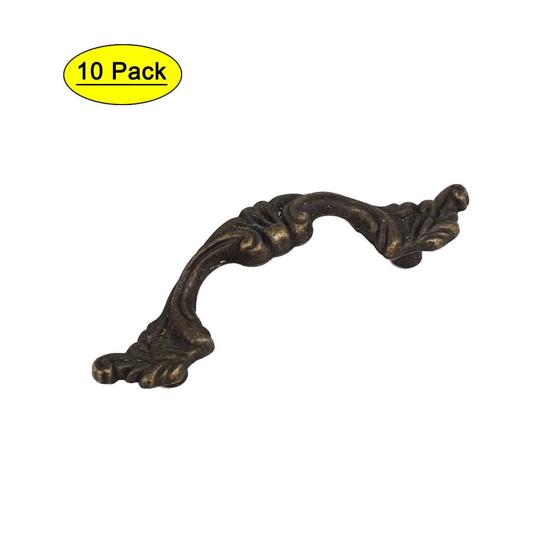 Uxcell Antique Style Cabinet Arch Pull Handle-0.16' Hole Diameter-10 Pack