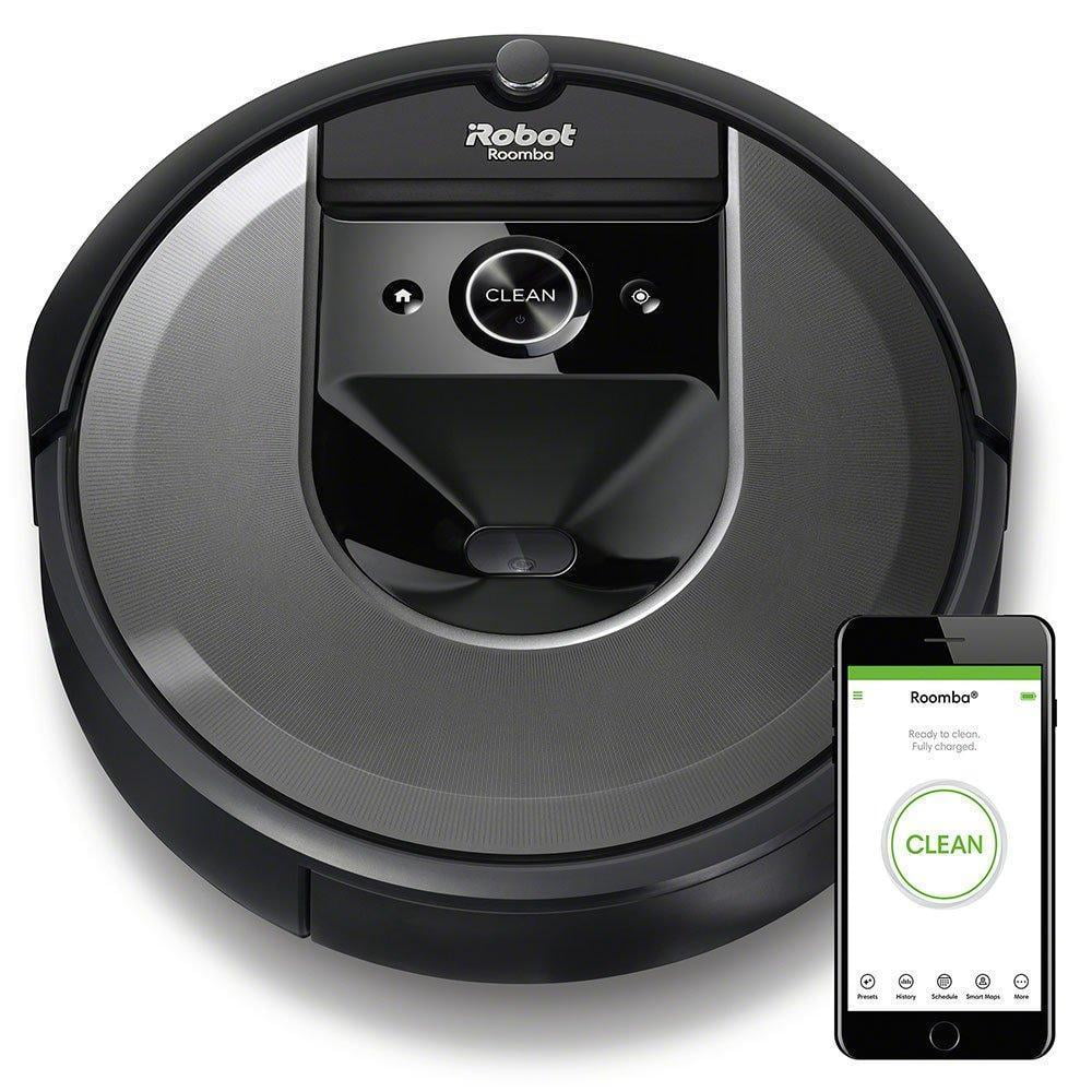 Works with iRobot Roomba i7 7150 Smart Mapping Robot Vacuum- Wi-Fi Connected