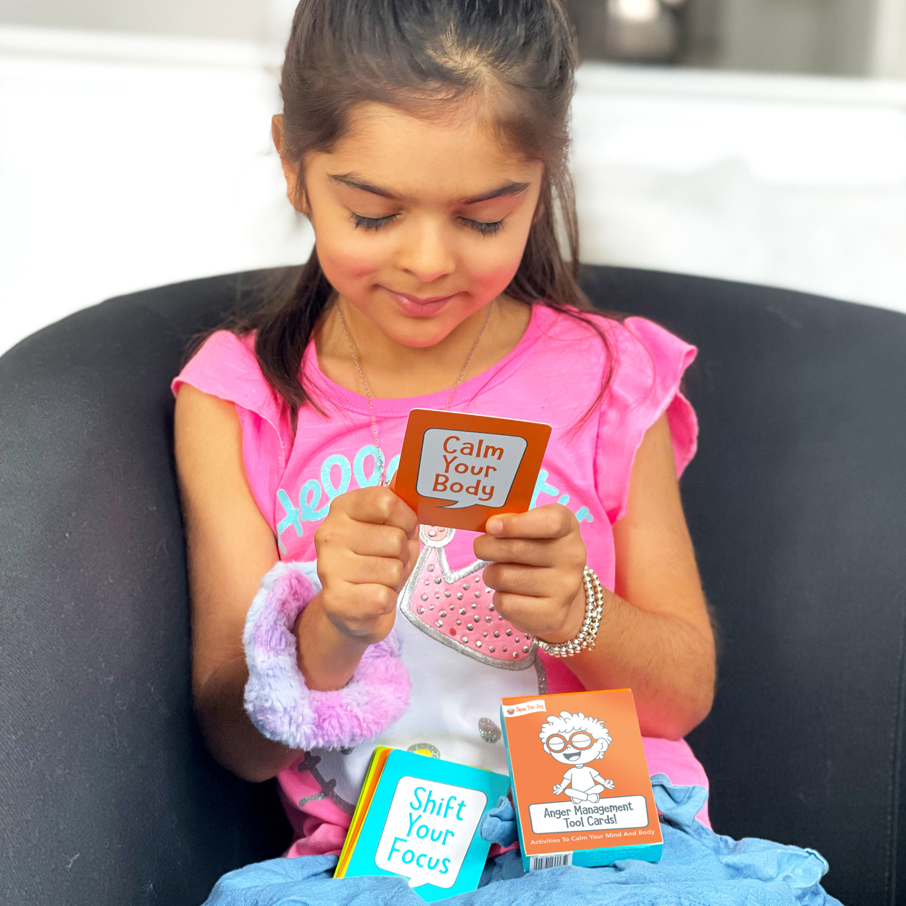 Open the Joy Anger Management Box, Activities for Kids
