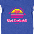 thumbnail image 4 of Inktastic Summer Enjoy the Sunshine Fort Lauderdale Florida in Pink Boys or Girls Baby Bodysuit, 4 of 5