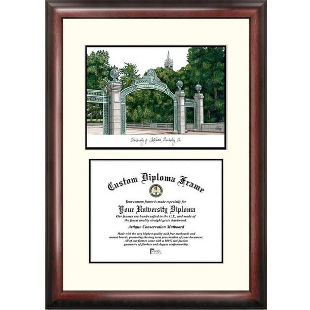 University of California, Berkeley 8.5" x 11" Scholar Diploma Frame