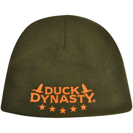 - Duck Dynasty Reversible Cuffless A&E TV Series Knit Beanie Toque Camouflage Hat