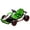 Green and White, variant on CazToi Dual 150W Motors 24V Kids Go Kart High Speed Electric Outdoor Ride On Toy Battery Powered Ride On Racing Car