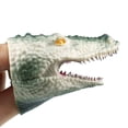 thumbnail image 4 of Marionnettes à Main Crocodiles Verts Jeu de Rôle Gant Réaliste Jouets pour Enfants, 4 of 9