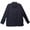 Marine, variante sur Mandelli Veste en Soie Bleu Marine pour Homme avec Détails en Cuir d'Agneau - 44 US / 54 EU