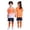 Orange, variant on oqasdz Boys Shorts Set V Neck Short Sleeve Quick Drying Mesh Gradient Rash Guard and Shorts Formal Kids Sport Athletic Casual Summer Clothing Set,Orange,Size 9 Y-10 Y