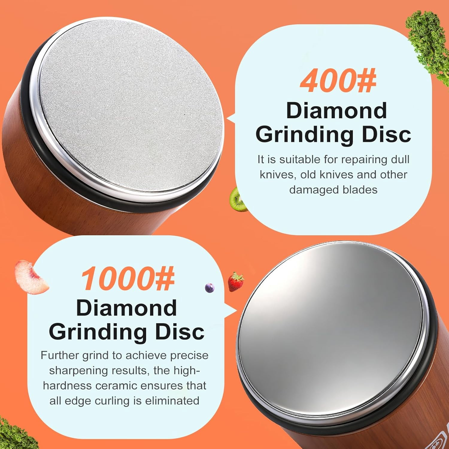 Rolling Knife Sharpener – -Crafted Sharpening Kit with Magnetic Angle System