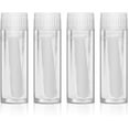 thumbnail image 1 of UpaClaire Contact Lens Extraction Tool 4 Piece Silicone Hollow for RGP and Scleral Lenses - Plunger Suction Cups - White, 1 of 6