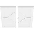 thumbnail image 2 of Embry Architectural Grade PVC Contemporary Ceiling Medallion 30"OD x 1"ID x 10 1/2"C - Two Piece, 2 of 11