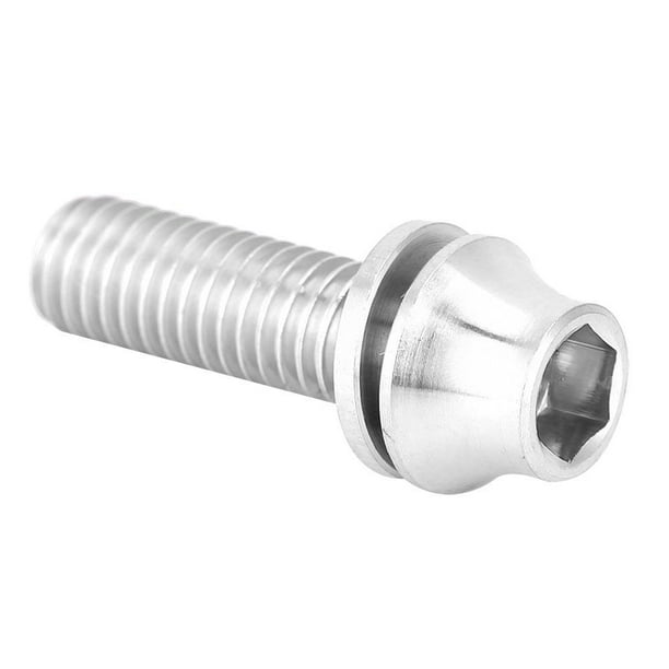 OTVIAP Bicycle Titanium Alloy Water Bottle Cage Screw Bolt M5x12/16mm