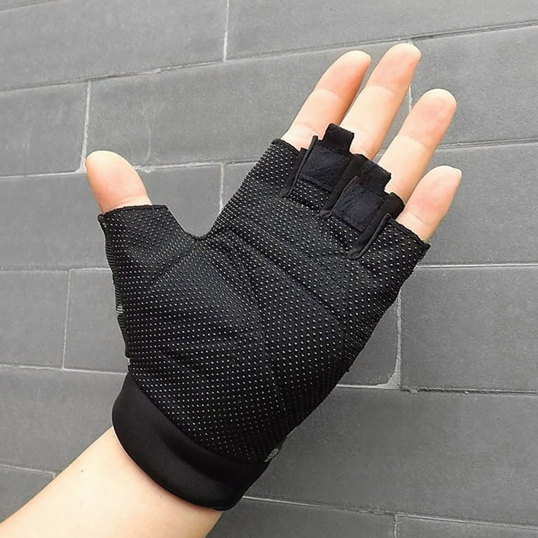 MESSUEN Workout Gloves Fingerless Gloves for Women Gym Gloves for