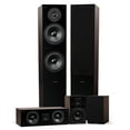 thumbnail image 1 of Fluance Elite High Definition Surround Sound Home Theater 5.0 Channel Speaker System including Floorstanding Towers, Center Channel and Rear Surround Speakers - Natural Walnut (SXHTBW), 1 of 8