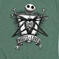 thumbnail image 3 of The Nightmare Before Christmas - Jack Misfit Love - Women's Short Sleeve Graphic T-Shirt, 3 of 5