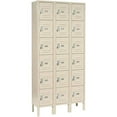 thumbnail image 2 of Global Industrial 652970TN 12 x 12 x 12 in. Six Tier Infinity Locker with 18 Door Assembled, Tan, 2 of 4