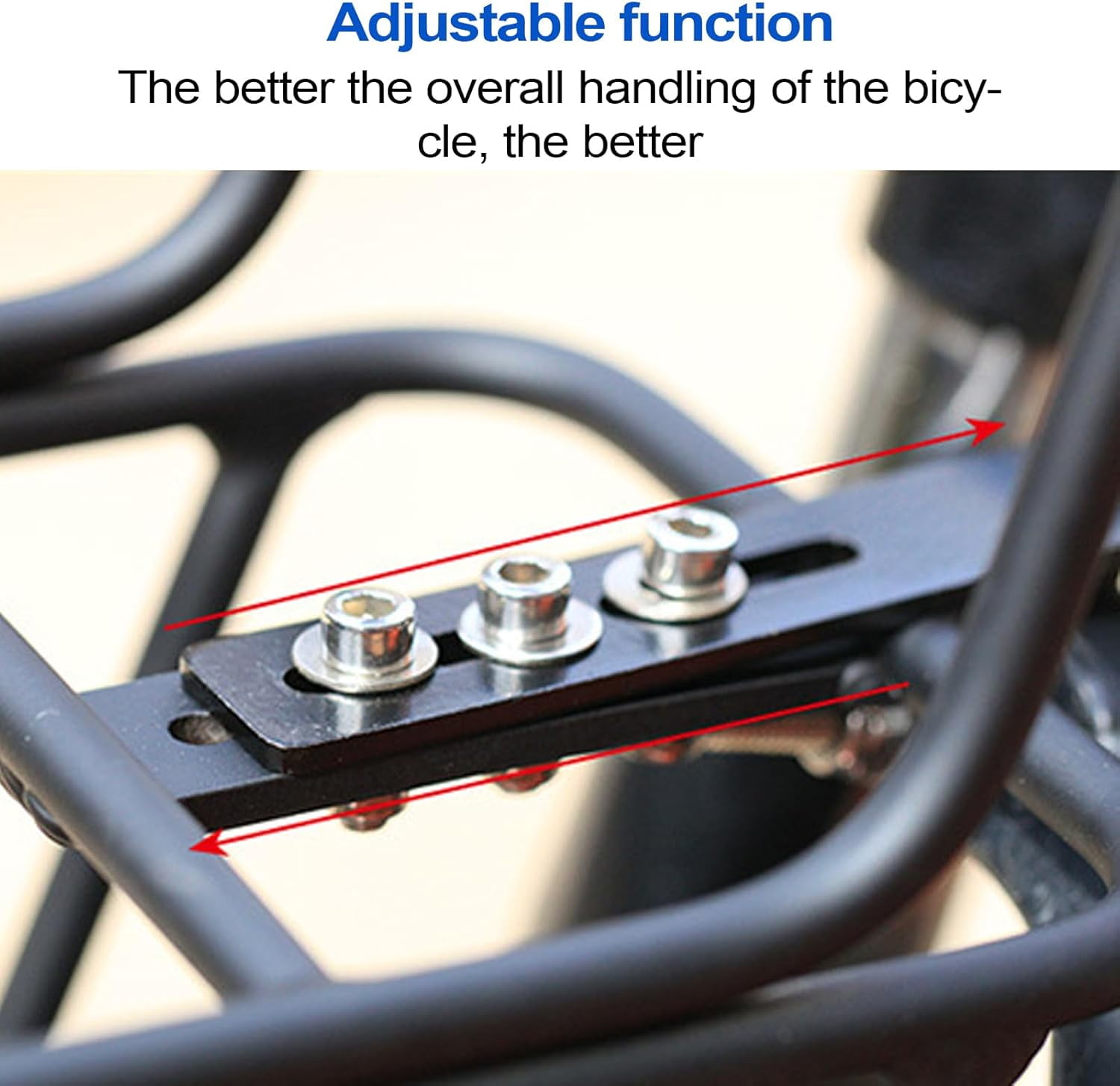 Bike Basket - Front Handlebar Storage Rack, Sturdy Wire Cargo Carrier, Precise Secure Mounting System, Cycling Accessory, Fits All Bicycle Styles, for Shopping School Picnic