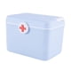 thumbnail image 2 of Botiquín de primeros auxilios portátil para casa, coche y viajes | Botiquín de emergencia compacto para cortes, quemaduras y esguinces | Estuche impermeable con asa para camping y exteriores, 2 of 8