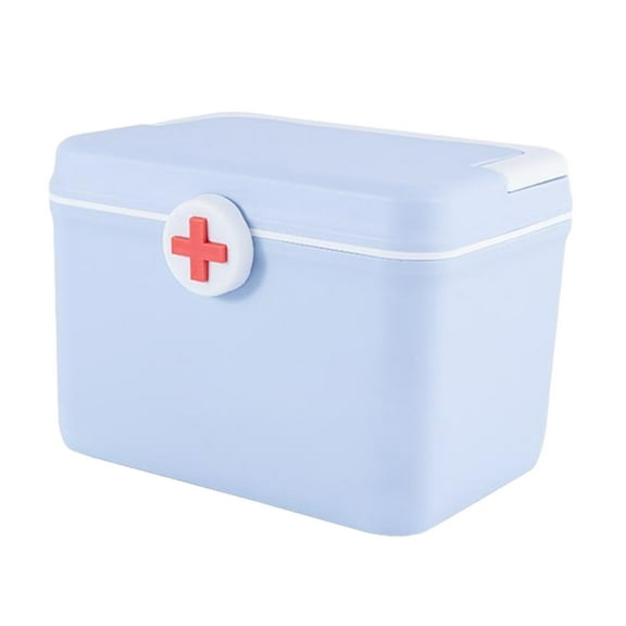 Pkeoh Household Essentials Household Tools All-Purpose Portable Compact First Aid Kit For Minor Cuts, Scrapes, Sprains & Burns, Ideal For Home, Car, Travel, Camping And Outdoor Emergencies