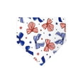 thumbnail image 6 of Fourth of July Women’s Striped Bows Bandana from Way to Celebrate, One Size, White/Multi, 6 of 6