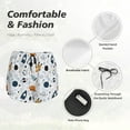 thumbnail image 5 of Disketp Cartoon Planets Print Women's Shorts Workout Shorts for Athletic Gym Running Shorts with Phone Pockets X-Large, 5 of 8
