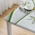 thumbnail image 4 of HAOXIT Spring Summer Tablecloth Square , Watercolor Blooming Floral Table Cover for Party Picnic Dinner Decor 36*36, 4 of 7
