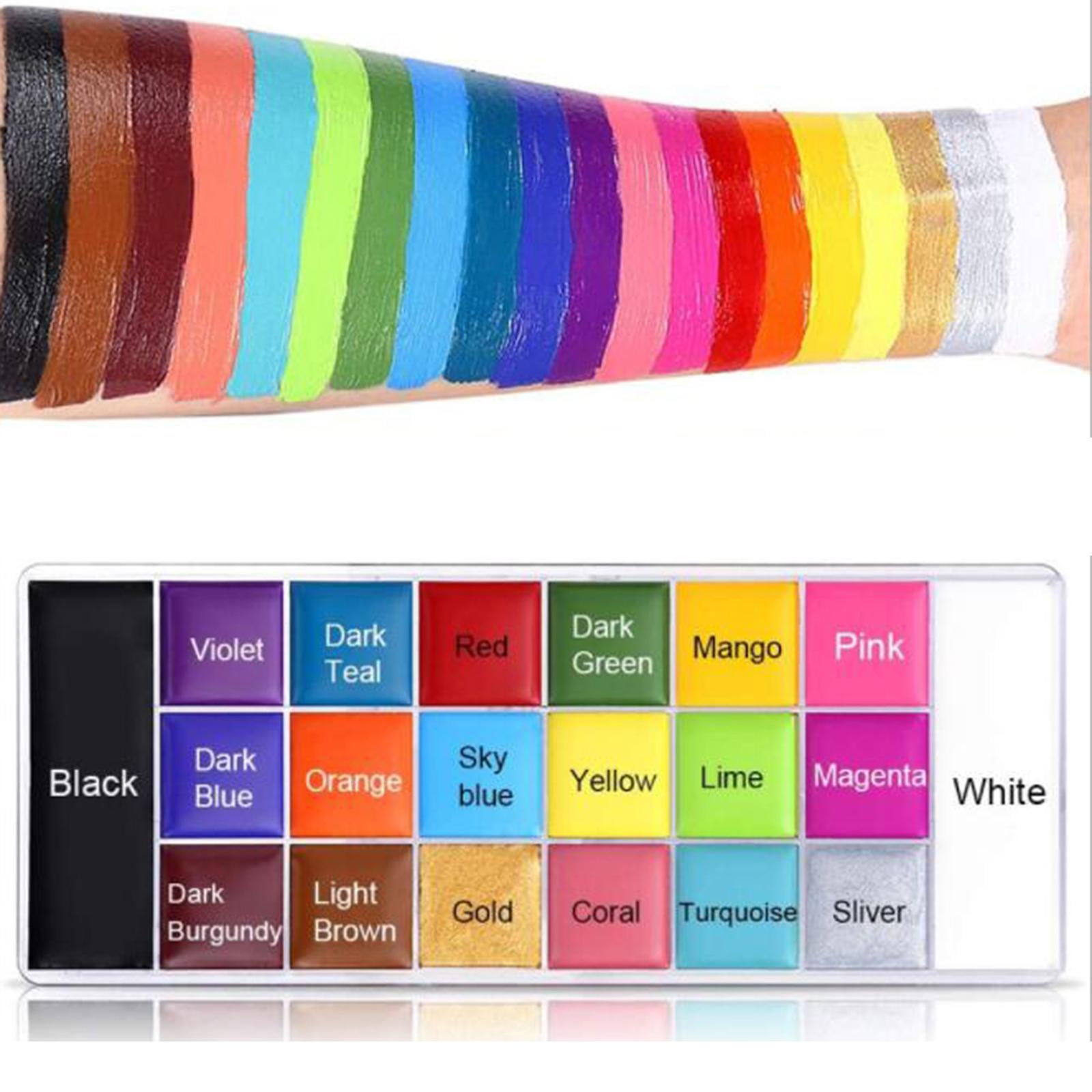 2 Lápices De Maquillaje Arcoíris Hipoalergénicos - Para Orgullo LGBTQ, Fiestas Infantiles Y Eventos